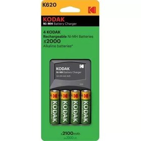 تصویر شارژر باتری چهارتایی جا باتری کداک kodak K620 