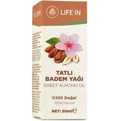 تصویر روغن بادام شیرین برند لایف این 50 میل 