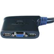 تصویر ATEN-CS62US 2-Port USB VGA KVM KVM آتن مدل CS62US دو پورت وی جی ای USB 