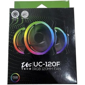 تصویر فن کیس Uctech مدل UC-120F 