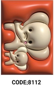 تصویر فرشینه طرح سه بعدی CODE:8112 