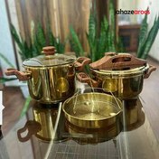 تصویر زودپز دوقلو تفال ظرفیت ۴ لیتر و ۶ لیتر با کیفیت فوق العاده 