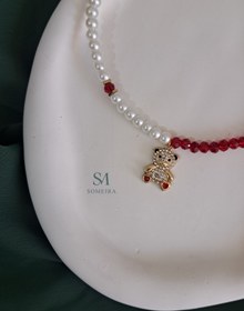 تصویر گردنبند مرواریدی کد ۰۸۰ 