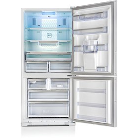 تصویر یخچال فريزر کمبی 5 کاره آبریز Leoco combi 5-mode water dispenser Refrigerator Freezer Omega Plus model LRF85B5