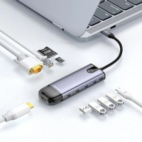 تصویر هاب 10 پورت USB-C مک دودو مدل HU7420 