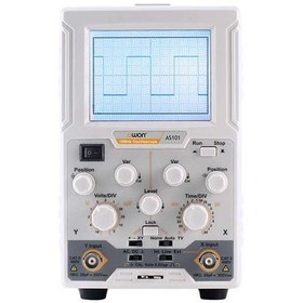 تصویر اسیلوسکوپ دیجیتال آنالوگ 10 مگاهرتز مدل AS101 ساخت شرکت OWON 