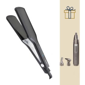 تصویر اتو مو مک استایلر مدل MC-2286 به همراه موزن گوش و بینی MC-8807 MAC Styler MC-2286 Hair Straightener