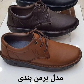 تصویر کفش مردانه چرم طبی اصل مدل دایتون برمن بندار کار تبریز 