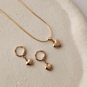 تصویر نیمست قلب مینیمال و ظریف برند ژوپینگ 