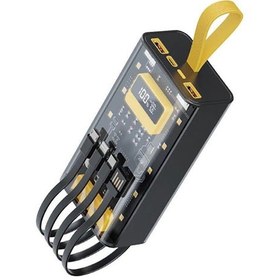 تصویر پاوربانک گرین مدل Transparent Pro ظرفیت ۳۰ هزار میلی‌آمپر 