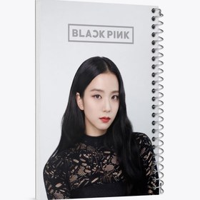 تصویر دفتر نت موسیقی 100 برگ خندالو طرح جیسو گروه بلک پینک Black Pink 