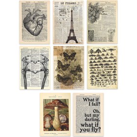 تصویر پک پوستر 8عددی Vintage کد vntpack17 