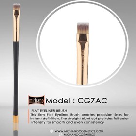 تصویر براش خط چشم زاویه‌دار CG7A میچانو Michano Angled Eyeliner Brush CG7A