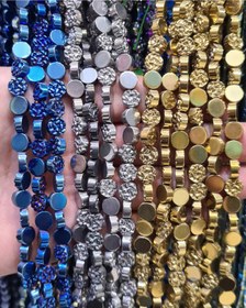 تصویر حدید مدل سکه ای تراش دار 