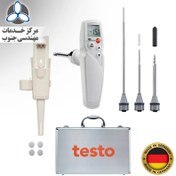 تصویر کیت ترمومتر نفوذی و مته ای تستو 105 | testo 105 kit 