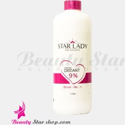 تصویر کرم اکسیدان 9% حجم 1000میل استار لیدی Star Lady No2 Oxidant Cream 1000ml