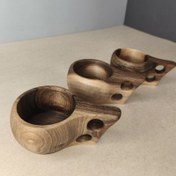 تصویر کوکسا(لیوان چوبی)گردو کد 321 