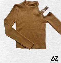 تصویر کراپ آستین دار کویین - فانریپ گرم بالا / 