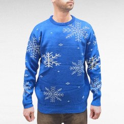 تصویر بافت طرح Snow رنگ آبی کد 161020 