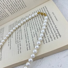 تصویر گردنبند زنانه مدل مروارید کد N4597 