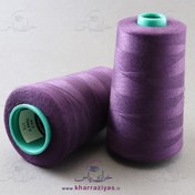 تصویر دوک نخ خیاطی بنفش کد 172 پلی استر Spools Thread