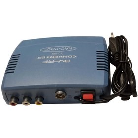 تصویر مبدل پورت AV به RF مدل ZD-002 RF AV port converter to RF model ZD-002