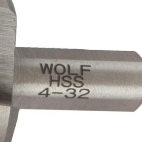 تصویر مته مخروطی ولف مدل HSS-E 4-32 
