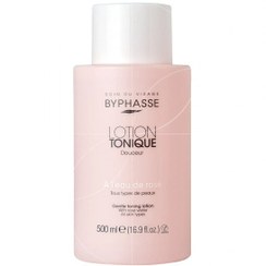 تصویر تونر پاک کننده صورت بایفاس مناسب انواع پوست BYPHASSE® Douceur Toning Lotion All Skin Types, 500ml