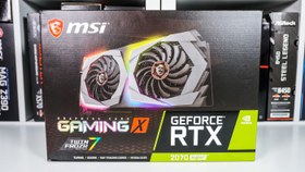 تصویر کارت گرافیک MSI RTX 2070 SUPER 8G DDR6 GAMING X (همراه با کارتن - بدون ماین) 