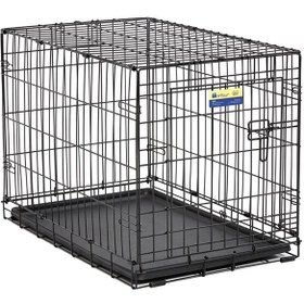 تصویر قفس درب کنتور برای سگ، رنگ مشکی، سایز ۲۴ اینچ برند midwest Contour Door Crate For Dog Black 24inch