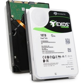 تصویر هارد دیسک سیگیت مدل EXOS ST18000NM006J 18TB SAS 