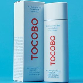 تصویر ضدآفتاب اصل فلوئیدی SPF50+ آبرسان حجم 50 میلی لیتر Bio Watery Sun Cream SPF50+/PA++++