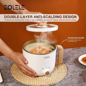 تصویر بخار پز چندکاره‌ی Zolele مدل ZC302 شیائومی Xiaomi Zolele ZC302 multi-function steamer