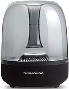 تصویر بلندگو بی سیم Harman Kardon Aura Studio 3 با نورپردازی محیط - سیاه Harman Kardon Aura Studio 3 Wireless Speaker with Ambient Lighting - Black