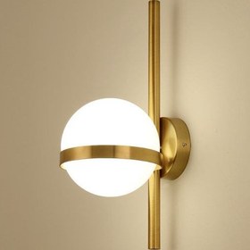 تصویر دیوارکوب مولکولی D132 - مشکی 