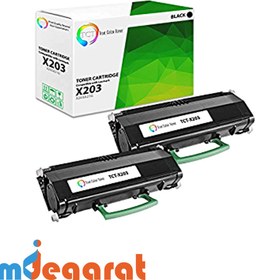 تصویر کاتریج لیزری لکسمارک مدل X203 Lexmark X203 Toner Cartridge