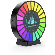 تصویر خوشبو کننده خودرو رقص نور دار مدل F8 اکولایزر 