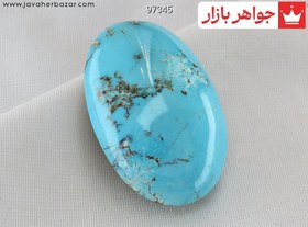 تصویر نگین فیروزه نیشابوری درشت فاخر کد 97345 