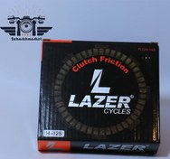 تصویر صفحه کلاچ موتورسیکلت CG125 برند لیزر 