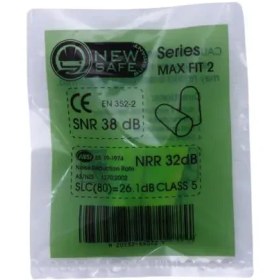 تصویر گوشی صداگیر ایرپلاگ برند NEWSAFE مدل MAX FIT 2 