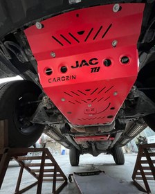 تصویر ست ۴تکه سینی زیر کی ام‌سی جک تی۸ - مشکی Jac T8 4pieces skid plate