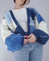 تصویر ژاکت چهارخونه بامشی 