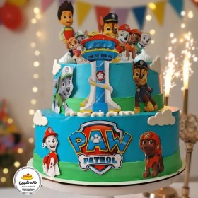 تصویر کیک سگهای نگهبان ۲ 