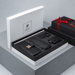 تصویر ست هدیه چرم زنانه ۴ تکه 