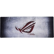 تصویر ماوس پد گیمینگ ایسوس مدل ROG طوسی NU12 ابعاد 40*90 سانتی متر ASUS ROG GRAY GAMING MOUSE PAD 40*90 CM