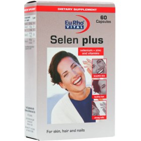 تصویر قرص سلن پلاس یوروویتال 60 عددی Eurho Vital Selen Plus 60 cap