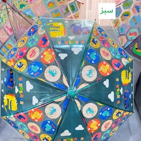 تصویر چتر شفاف داینو 