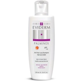 تصویر شامپو مو ضد ریزش پالمینکس اویدرم ا Palminex Anti loss shampoo Eviderm 250 ML Palminex Anti loss shampoo Eviderm 250 ML