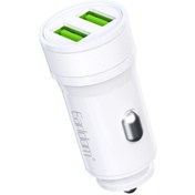 تصویر شارژر فندکی فست شارژ Earldom ES-CC23 2.1A 10.5W Earldom ES-CC23 2.1A 10.5W Car Charger