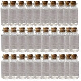 تصویر بطری دکوری شیشه گیفت بسته ۳۰ عددی 